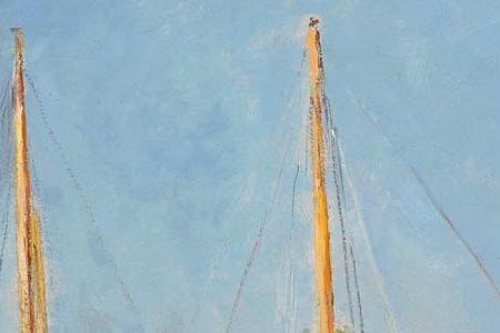 Фрагмент Лодки на Сене