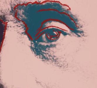 Фрагмент LOUIS BRANDEIS черно красный фон