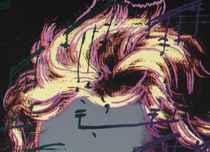 Фрагмент LUDWIG VAN BEETHOVEN на черном фоне