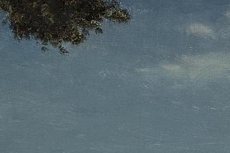 Фрагмент Луна над водой