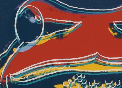 Фрагмент Лягушка темно синий