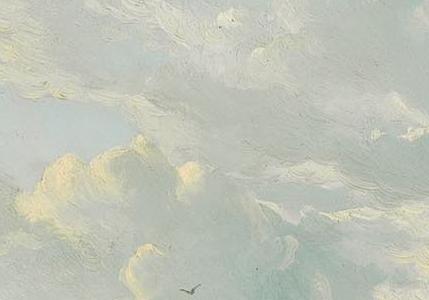 Фрагмент MANY FIGURES ON A MARKET IN A DUTCH TOWN