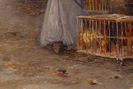 Фрагмент Market in Anvers