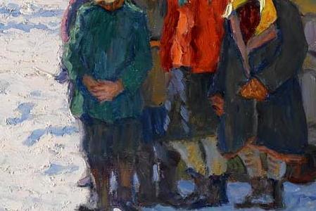 Фрагмент Мартовское солнце