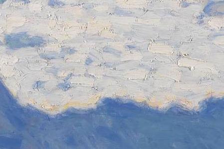 Фрагмент Мартовское солнце