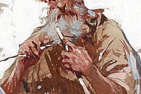 Фрагмент MENDING THE NETS