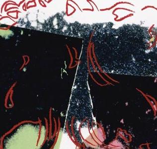 Фрагмент MICHAEL JACKSON с лоскутками