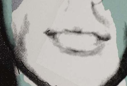 Фрагмент MICK JAGGER серый тон