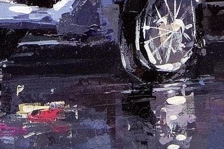 Фрагмент Monmartre village.