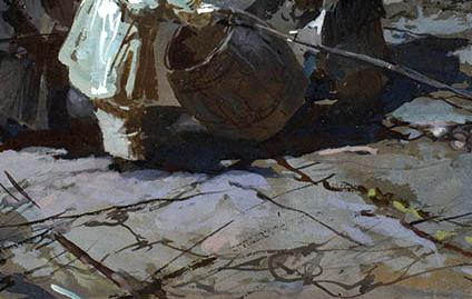 Фрагмент Moonlit Villagers