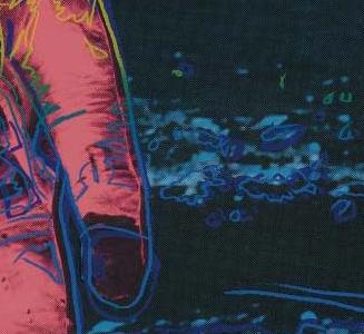 Фрагмент MOONWALK синее свечение