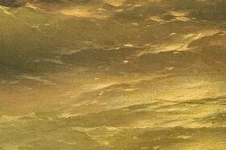 Фрагмент Море.Коктебель. 1853.