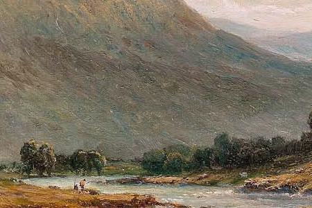 Фрагмент Morning a Selkirk valley