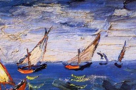 Фрагмент Морской пейзаж