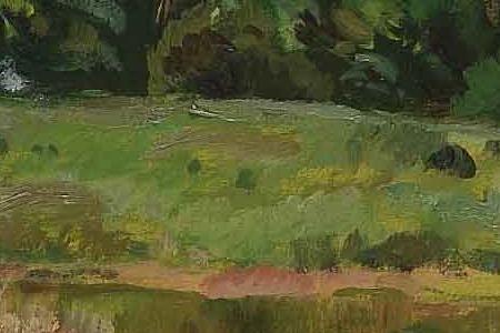 Фрагмент МОСТ В ЛЕСУ