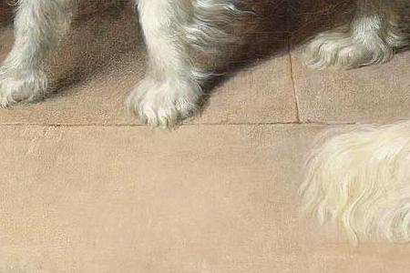 Фрагмент MR. J.  A. SANDILAND S KING CHARLES SPANIELS