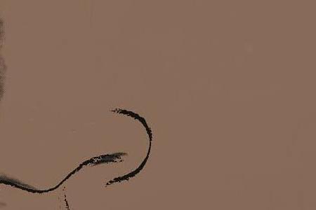 Фрагмент MUHAMMAD ALI на желтом фоне