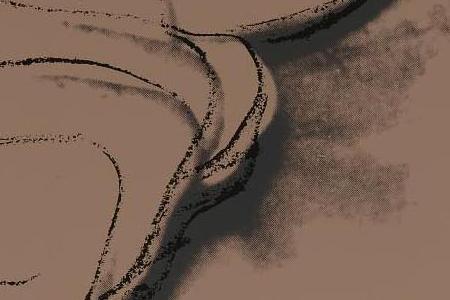 Фрагмент MUHAMMAD ALI на желтом фоне