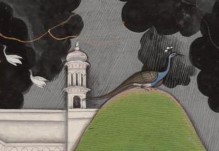 Фрагмент N ILLUSTRATION FROM A BARAMASA SERIES SAWAN THE RAINY SEASON