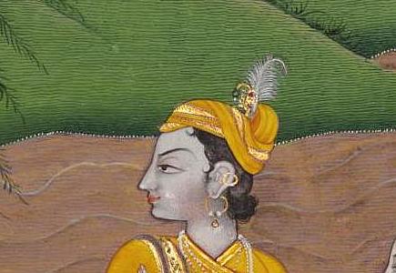 Фрагмент N ILLUSTRATION FROM A BARAMASA SERIES SAWAN THE RAINY SEASON