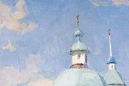 Фрагмент На пасеке.1916.