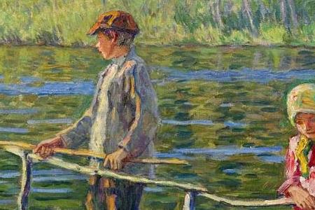 Фрагмент На рыбалке