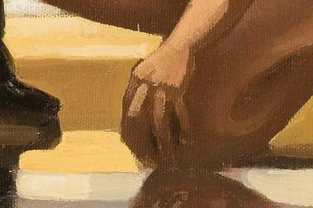 Фрагмент NARCISSISTIC BATHERS