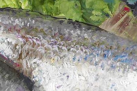 Фрагмент NATURA MORTA CON PESCI