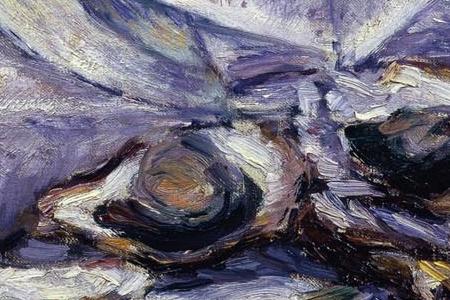 Фрагмент Nature morte aux hu tres