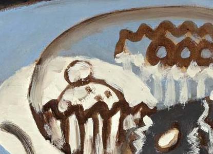 Фрагмент NATURE MORTE FOURCHETTE