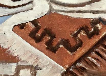 Фрагмент NATURE MORTE FOURCHETTE