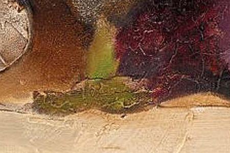 Фрагмент Натюрморт с чесноком