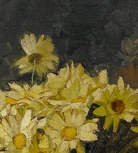 Фрагмент Натюрморт с фруктами и цветами