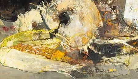 Фрагмент Натюрморт с лимоном