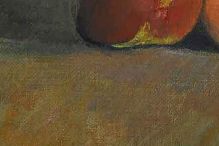 Фрагмент Натюрморт с яблоками