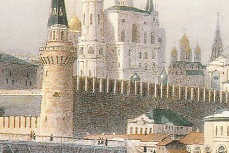 Фрагмент Общий вид кремля 1