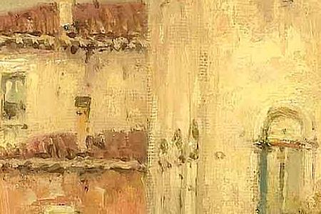 Фрагмент On a Venetian backwater