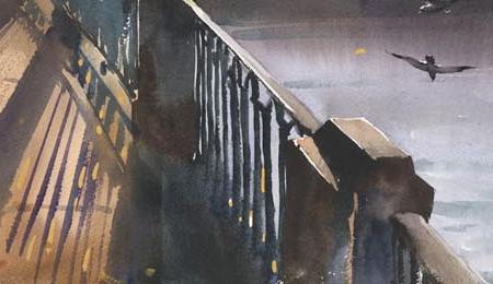 Фрагмент Осень в городе