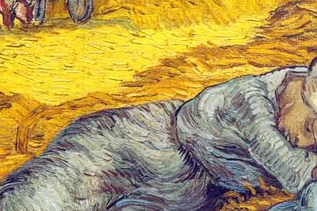 Фрагмент Отдых после работы в поле