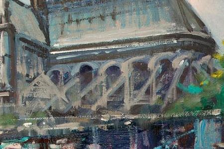 Фрагмент Outside Notre Dame Paris