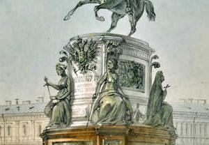 Фрагмент Памятник Николаю Первому вариант 3