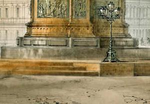 Фрагмент Памятник Николаю Первому вариант 3