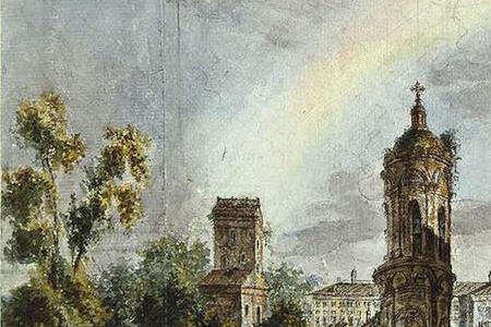 Фрагмент Панорамный вид Коломенского