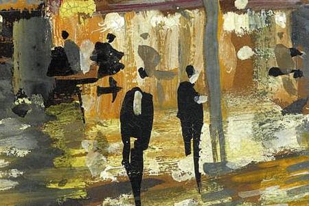 Фрагмент PARIS CAFE BY NIGHT