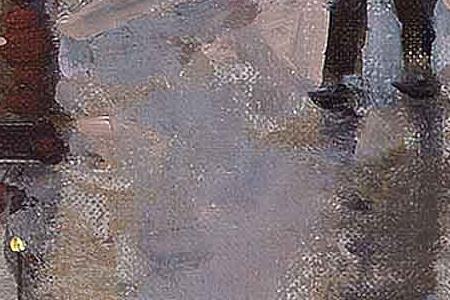 Фрагмент Paris rue animee