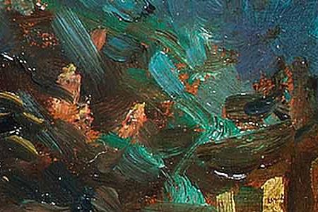 Фрагмент Paris street scene