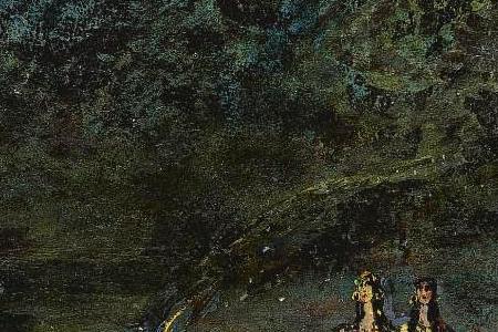 Фрагмент PARISIAN BOULEVARD BY NIGHT