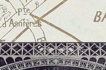 Фрагмент Париж старые фото 3, коллаж