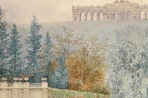 Фрагмент -parterre-im-schonbrunner-schlosspark Wien