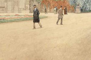 Фрагмент -parterre-im-schonbrunner-schlosspark Wien